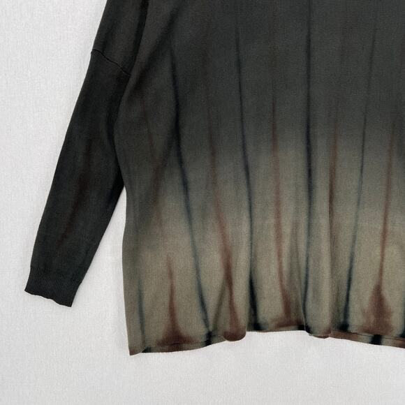 VIVIANA UCHITEL Boat neck Sweater Womens S Long Sleeve Hand Dyed Cashmere Blend - Picture 6 of 16